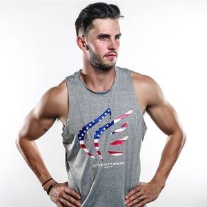 Active Faith Sports Performance Tank Mens Size M